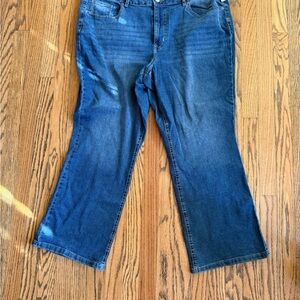 Maurices Dark Blue Flare Jeans